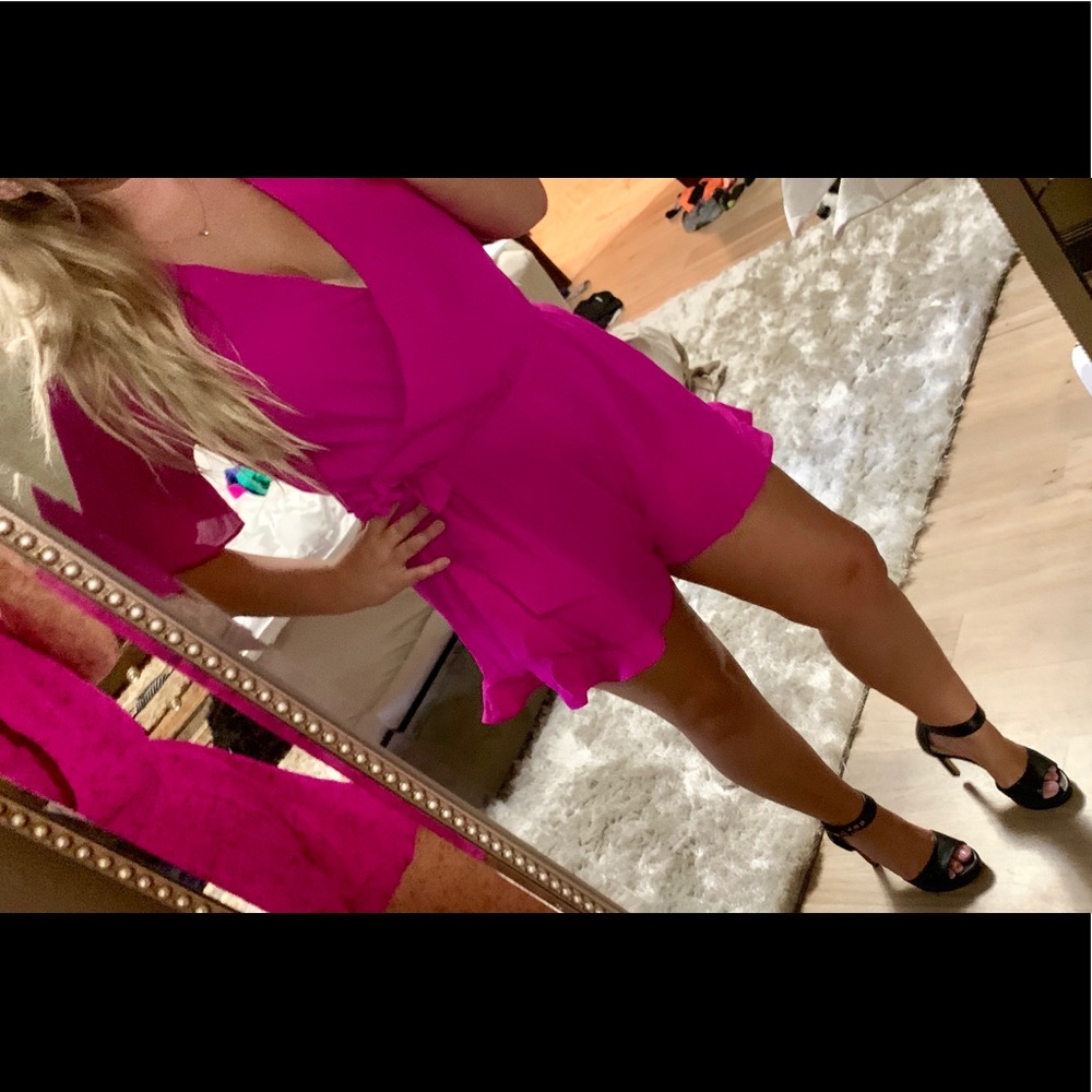 💋💄Fuchsia Romper💄💋